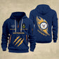 Navy Rating - Personalized US Soldier/ Veteran With Name And Rank Zip Hoodie Multicolor - 17361216