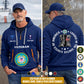 Coast Guard Rating - Personalized U.S. Military Zip Hoodie Multicolor With American Flag – Custom Veteran Hoodie – Independence Day Hoodie - 17689536