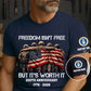 Air Force Badge - Personalized Name US Soldier/ Veteran T-Shirt - 1776470402