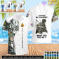Personalized Netherlands Soldier/Veteran Camo with Name, Rank Hawaii All Over Printed - 17262720