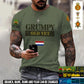 Personalized Netherlands Soldier/Veteran Camo with Name, Year and Rank T-Shirt All Over Printed - 17411328