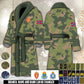 Personalized Rank And Name Norway Soldier/Veterans Bathrobe - 1764720001