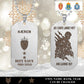 Personalized Norway Soldier/Veteran with Rank, Name & Year Dog Tag Necklace - 1763942401