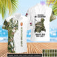 Personalized Norway Soldier/Veteran Camo with Name, Rank Hawaii All Over Printed - 17262720