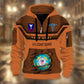 Coast Guard Rating - Personalized US Soldier/ Veteran 3D Half-zip Hoodie -17508096