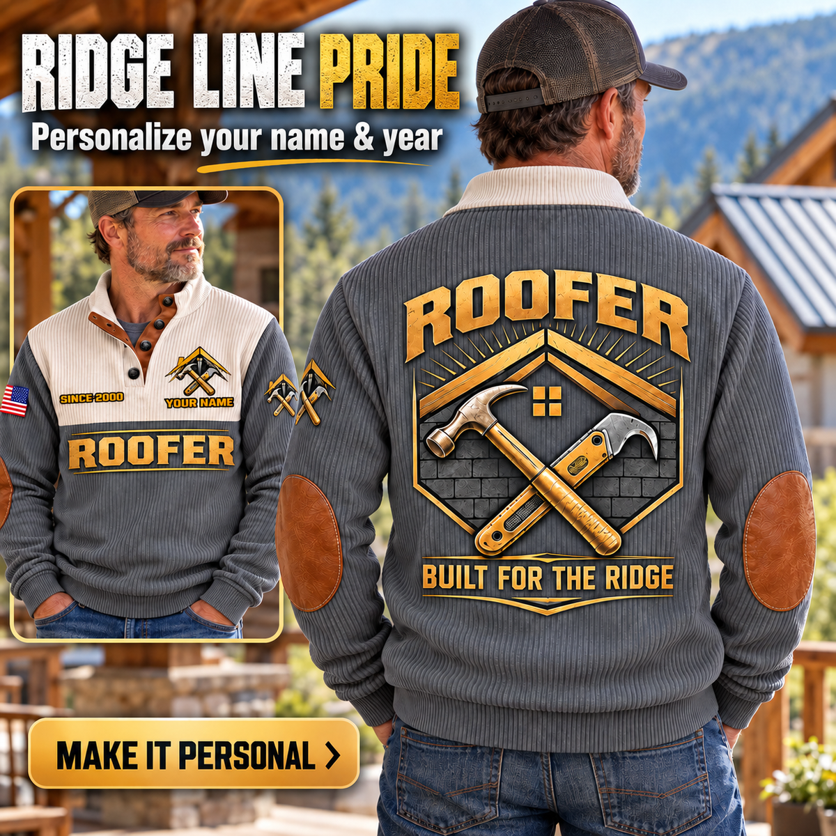 ROF03 personalized sports sweatshirt square advertisement