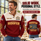 ROF04 personalized sports sweatshirt square advertisement