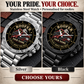 Personalized Roofer Stainless Steel Watch - Heritage Dial - advertising image