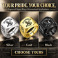 Personalized Plumber Engraved Signet Ring - Classic Emblem - advertising image