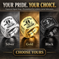 Personalized Welder Engraved Signet Ring - Classic Emblem - advertising image