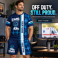 Personalized EMS T-Shirt and Shorts Set - Split Texture - advertising image