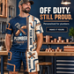 Personalized Plumber T-Shirt and Shorts Set - Split Texture - advertising image