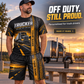 Personalized Trucker T-Shirt and Shorts Set - Split Texture - advertising image