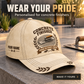Personalized Concrete Finisher Baseball Cap - Vintage Laurel - advertising image