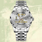 Navy Rating - Personalized US Soldier/ Veteran With Name, Rank And Year Gentleman Crystal Metal Watch - 17760384