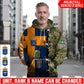 Personalized Sweden Soldier/Veteran Camo with Name and Rank Hoodie All Over Printed - 17616096