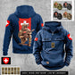 Sweat à capuche vintage personnalisé soldat/vétéran suisse imprimé sur toute la surface - 27062401QA