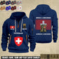 Personalized Swiss Soldier/ Veteran With Name, Year And Rank Zip Hoodie Multicolor - 17356032