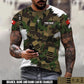 Personalized Swiss Soldier/Veteran Camo with Name and Rank T-Shirt All Over Printed - 17665344