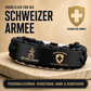 Personalized Swiss Soldier/ Veteran Engraved Military Paracord Bracelet With Rank, Name and Year - 17753472