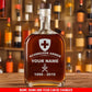 Personalized Swiss Soldier/ Veteran With Rank, Name And Year Whiskey Bottle Glass - 17727552