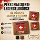 Personalized Swiss Soldier/ Veteran With Rank, Year And Name Leather Wallet - 17441568