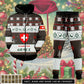 Personalized Swiss Soldier/Veteran with Rank And Name Combo Zip Hoodie + Jogger - 17301600