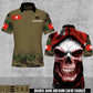 Personalized Swiss Soldier/Veteran Camo with Name and Rank Polo All Over Printed - 17660160