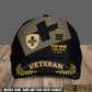 Personalized Rank, Year And Name Swiss Soldier/Veterans Camo Baseball Cap - 1759968004