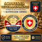 Personalized Swiss Veteran/ Soldier With Rank, Name And Year Challenge Coin - 17731008