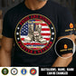 Marine Battalions - Pride And Honor Forever A Veteran - Personalized Shirt, Custom Military Unit Branch Shirt, 250th USA Tee, Independence Day Shirt - 17772480