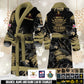Personalized Rank And Name UK Soldier/Veterans Bathrobe - 1765238401
