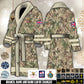 Personalized Rank And Name UK Soldier/Veterans Bathrobe - 1764720001
