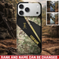 Personalized UK Veteran/ Soldier With Rank And Name Camo Phone Case - 17728416