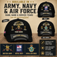 UK Veteran Hat – Personalized with Rank, Name and Year  - 1757376005