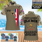 Personalized UK Soldier/Veteran Camo with Name, Year and Rank POLO All Over Printed - 17217792