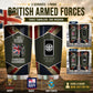 Personalized UK Veteran/ Soldier With Rank And Name Camo Tumbler - 1756166404