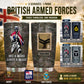 Personalized UK Veteran/ Soldier With Rank And Name Camo Tumbler - 1756166403