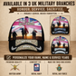 Personalized Rank And Name UK Soldier/Veterans Baseball Cap - 17680032
