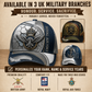 Personalized Name UK Soldier/Veterans All Over Printed Baseball Cap - QK1779667217