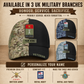 Personalized Rank And Name UK Soldier/Veterans Baseball Cap - 17734464