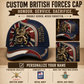 Personalized Name UK Soldier/Veterans All Over Printed Baseball Cap - QK1779667221