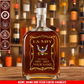 Navy Rating - Personalized US Soldier/ Veteran With Rank, Name And Year Whiskey Bottle Glass - 17754084