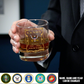 Navy Rating - Personalized US Soldier/ Veteran With Rank, Name and Year Whiskey Glass - 17754084