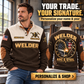 WLD02 Welder personalized sweatshirt square advertisement