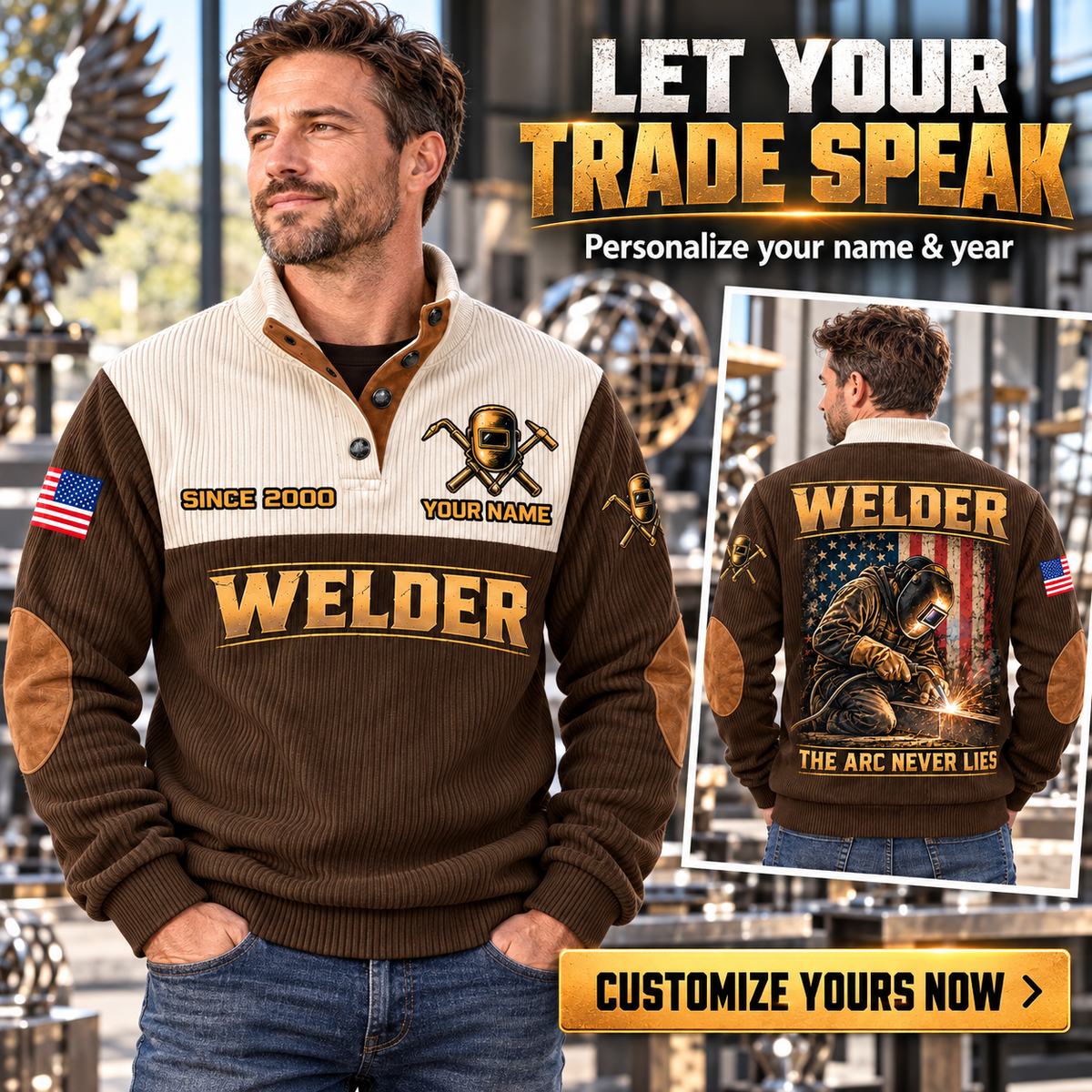 WLD07 personalized sports sweatshirt square advertisement