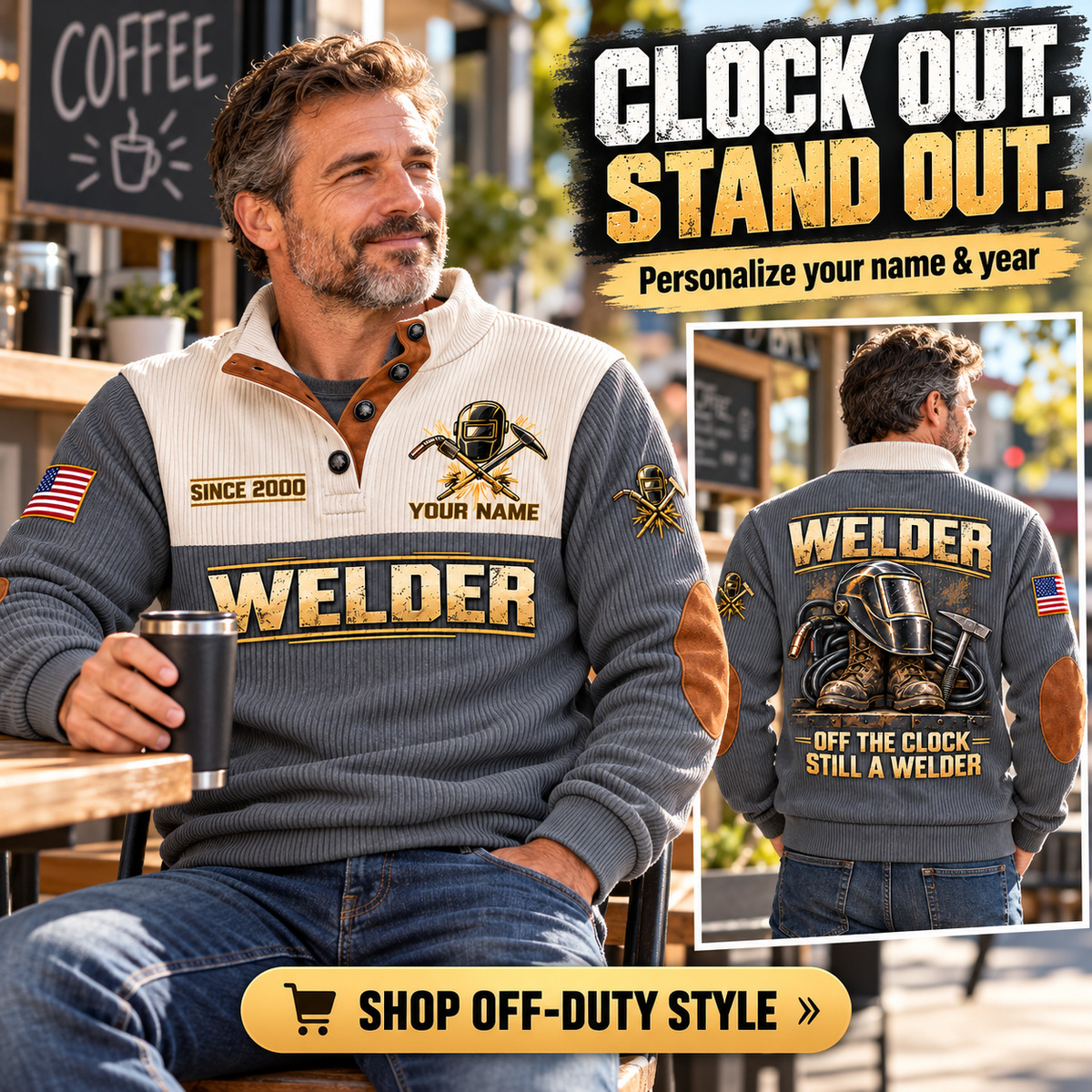 WLD08 personalized sports sweatshirt square advertisement