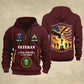 Army Division - The High Price Of Freedom 250th USA – Personalized Military Zip Hoodie Multicolor - 17702496