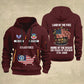 Air Force Command - Land Of The Free Home Of The Brave – Personalized Zip Hoodie Multicolor, Custom Rank Unit Military Branch Zip Hoodie Multicolor, 250th USA, 4th of July - 17700768
