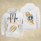 Air Force Badge - Personalized US Soldier/ Veteran With Name And Rank Zip Hoodie Multicolor - 17361216